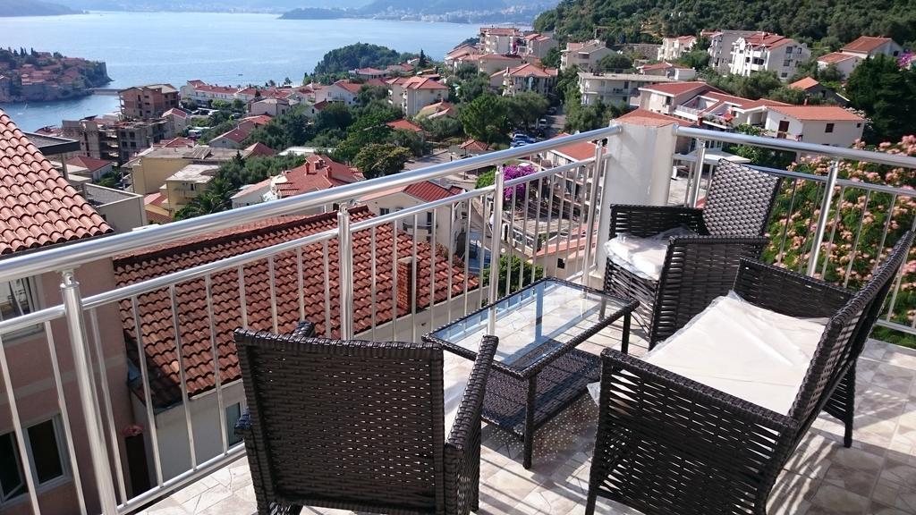 Apartments Vukovic Ilha Sveti Stefan Exterior foto