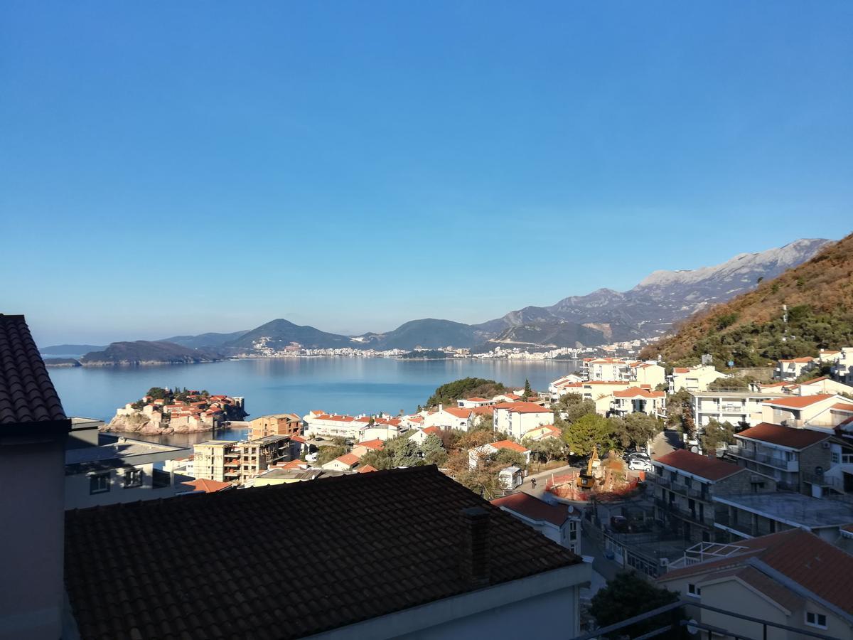 Apartments Vukovic Ilha Sveti Stefan Exterior foto